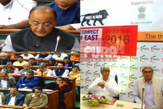 'State-Centre will work together  for Nation's growth via NITI Aayog ' : Jaitley's claim upsets Manik Sarkar again